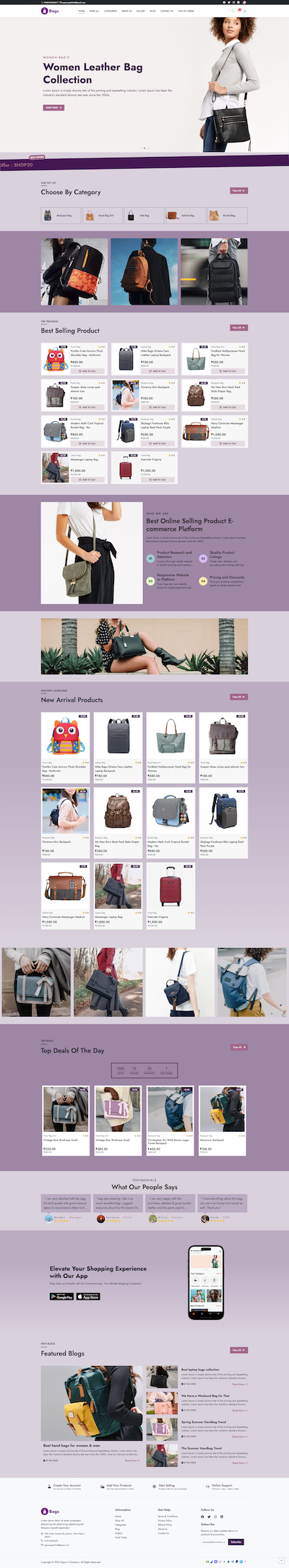 Retail - E-Commerce Template