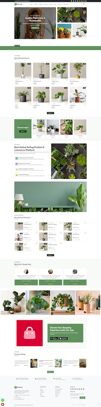 Electronics Clean - E-Commerce Template